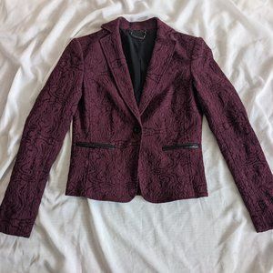 Cache Brocade Button Front Blazer